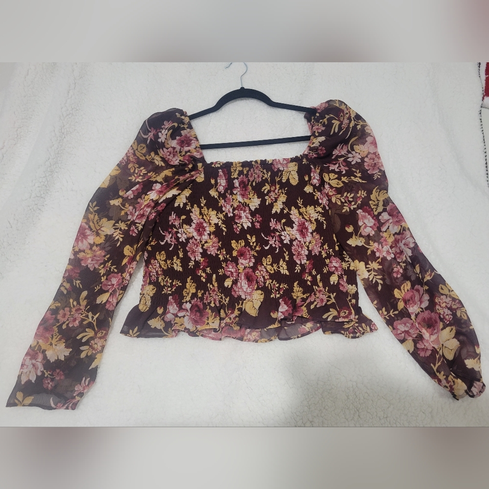 Express Floral Top